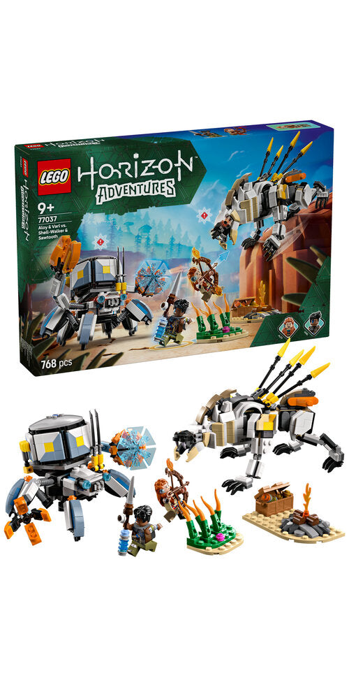 77037 LEGO Horizon Aloy og Varl mod skjoldgænger og savtand
