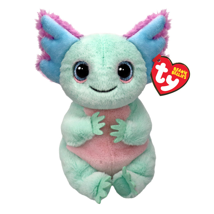TY Alex axolotl beanie bellies