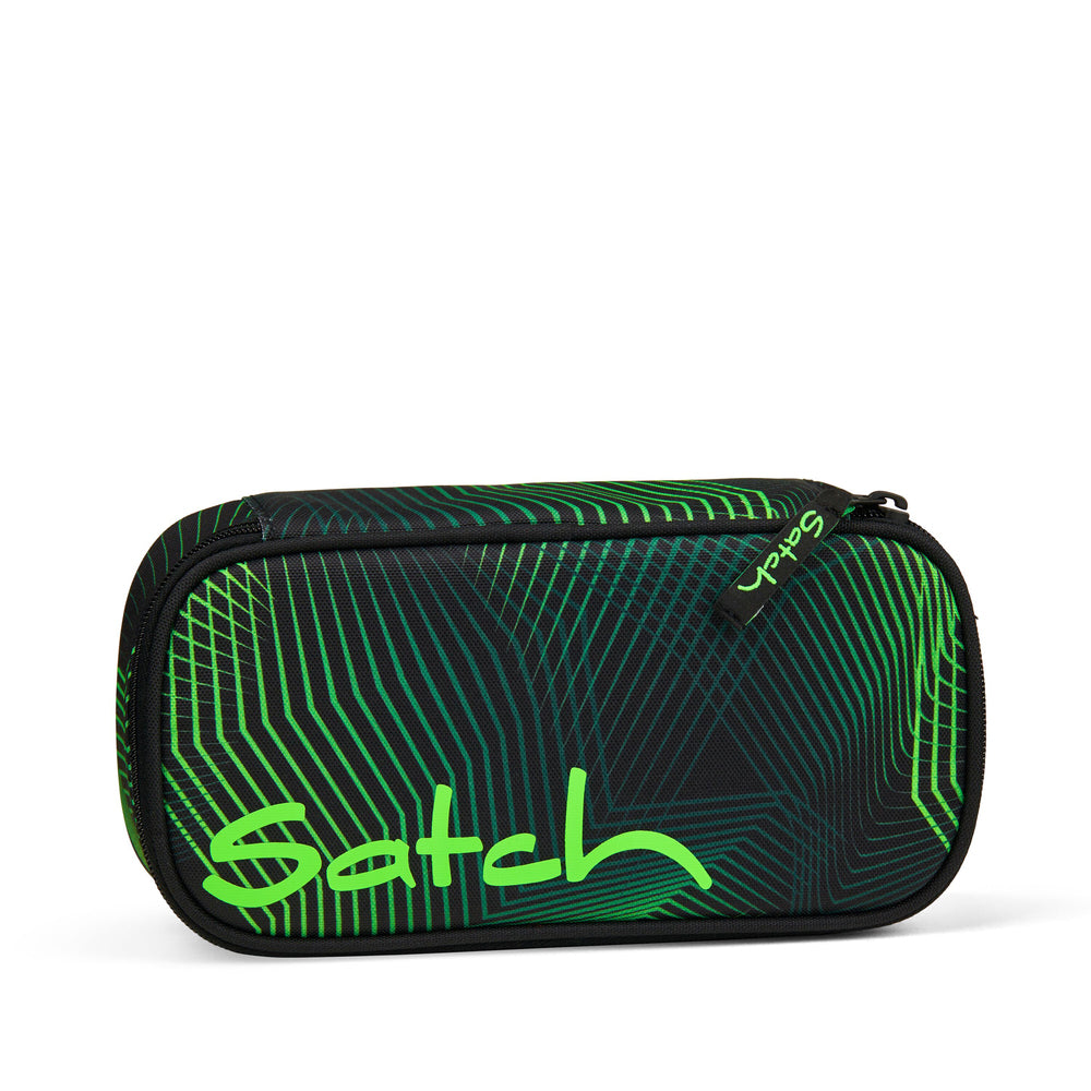 Penalhus BOX Satch Seismic GREEN M/VINKELMÅLER