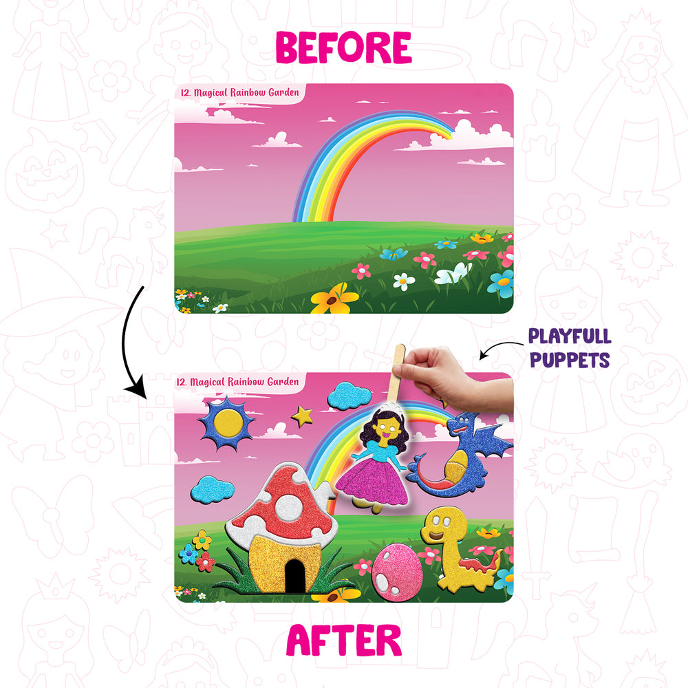 Foil Magic Princess Fairy Tales