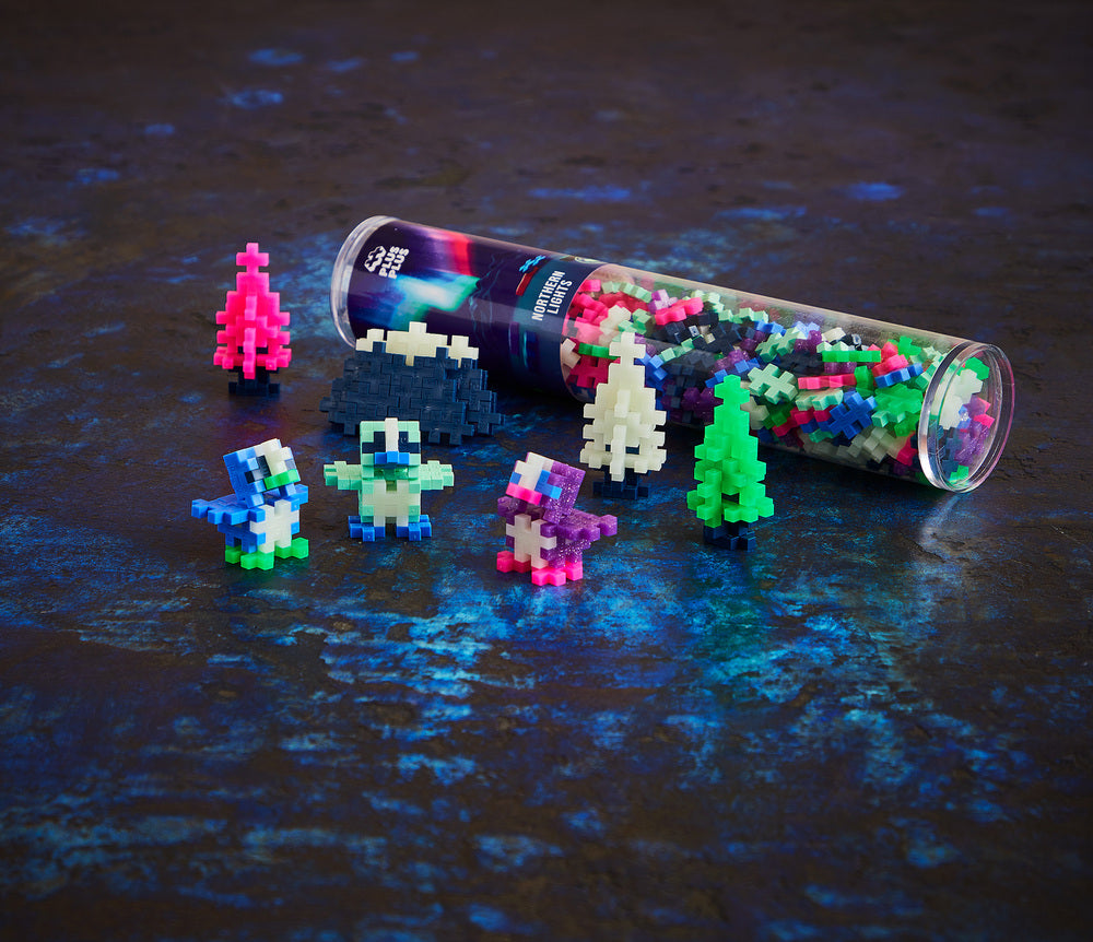 Plus-Plus Northern Lights mix / 240 pcs Tube