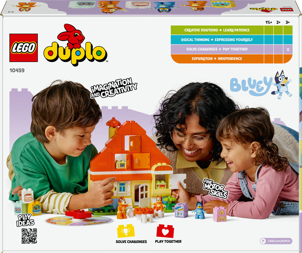 10459 LEGO DUPLO Bluey Blueys families hus med huskespil