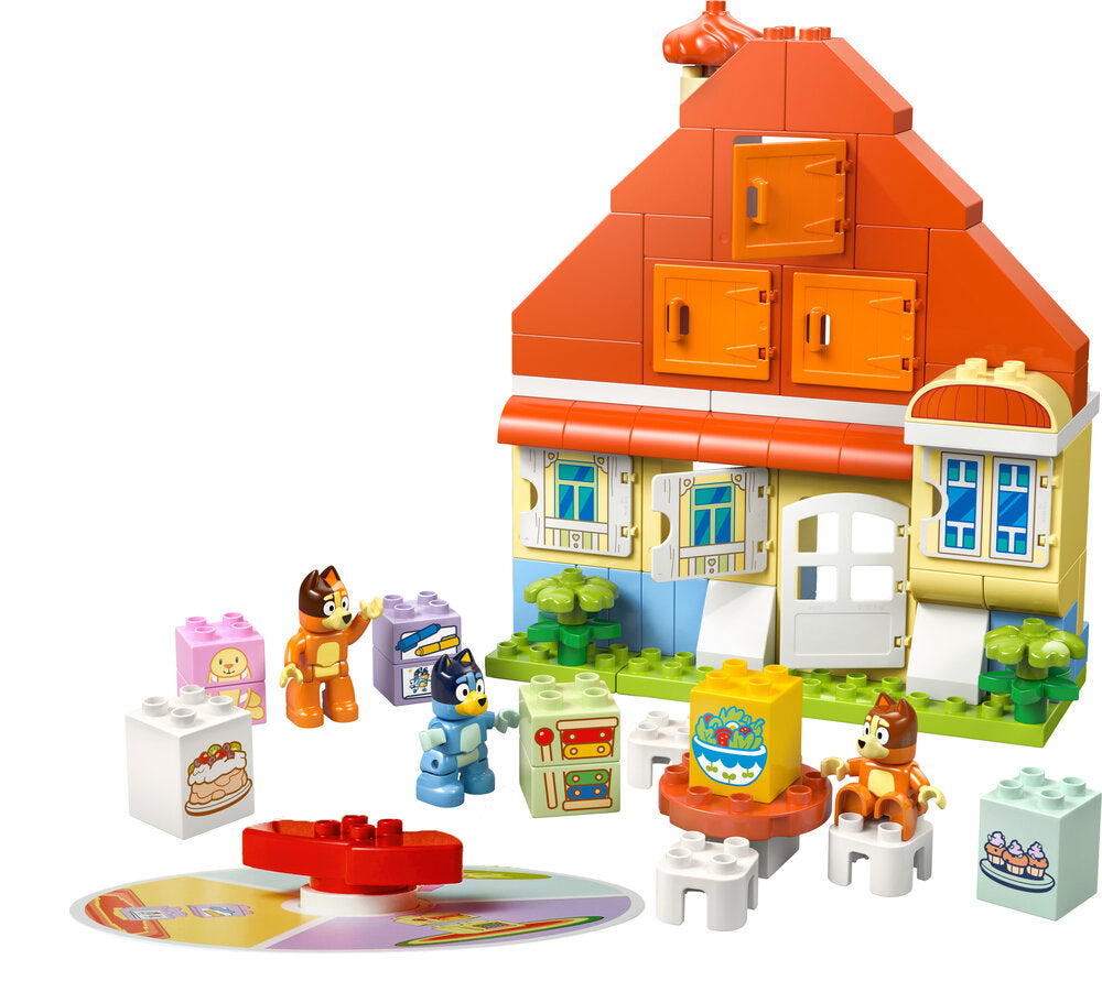 10459 LEGO DUPLO Bluey Blueys families hus med huskespil