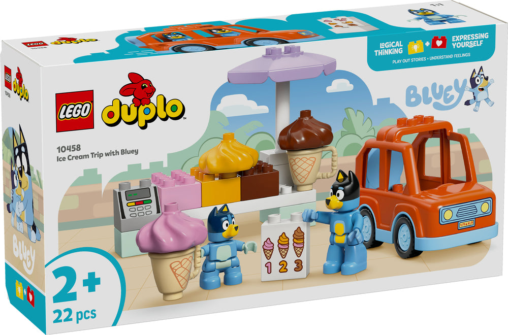 10458 LEGO DUPLO Bluey Is-udflugt med Bluey