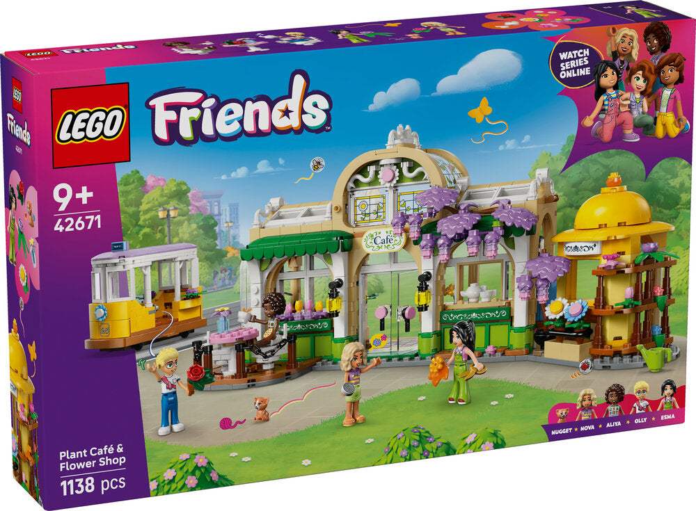 42671 LEGO Friends Plantecafé og blomsterbutik