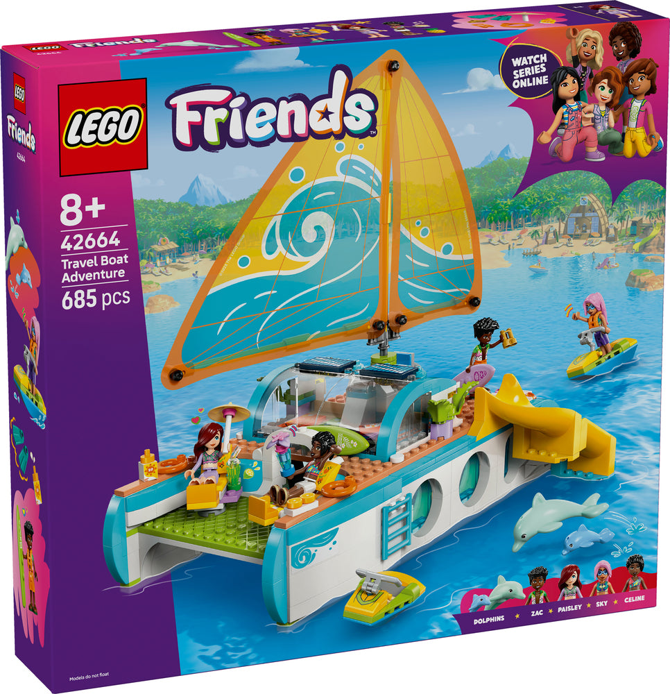 42664 LEGO Friends Eventyrfyldt bådrejse