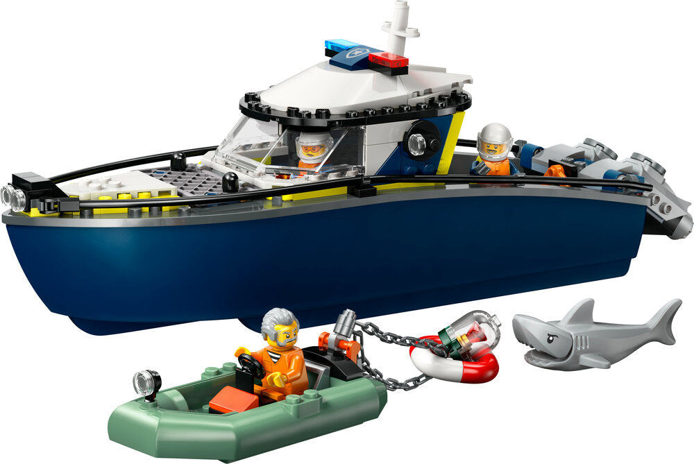 60456 LEGO City Politibåd på forbryderjagt
