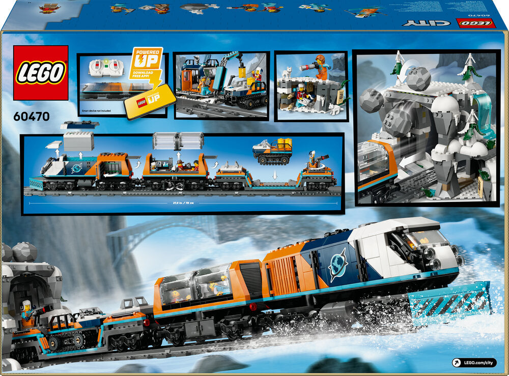 60470 LEGO City Polarforskernes arktiske eksprestog