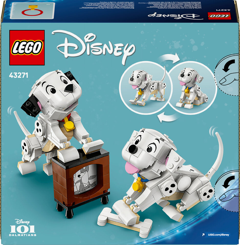 43271 LEGO Disney Hvalpene Lucky og Penny fra 101 dalmatinere