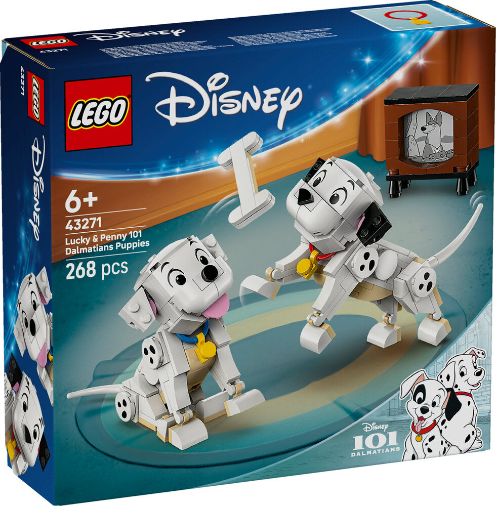43271 LEGO Disney Hvalpene Lucky og Penny fra 101 dalmatinere