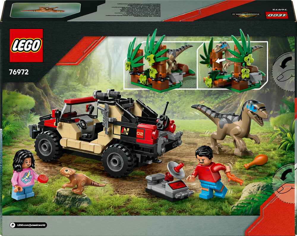 76972 LEGO Jurassic World Offroad-flugt fra raptor