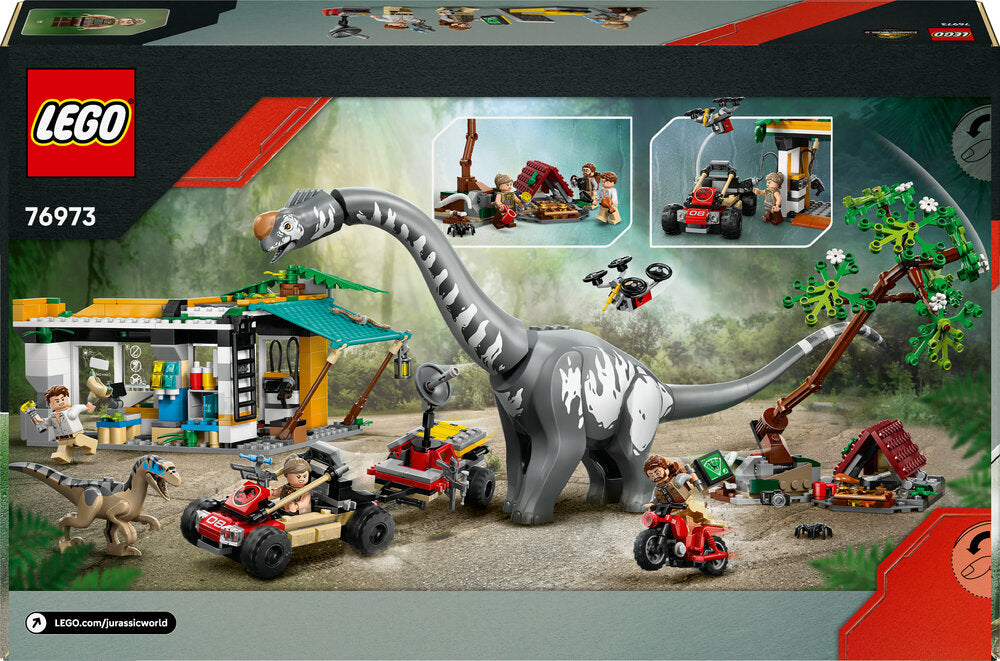 76973 LEGO Jurassic World Sporingsmission: Raptor og titanosaurus