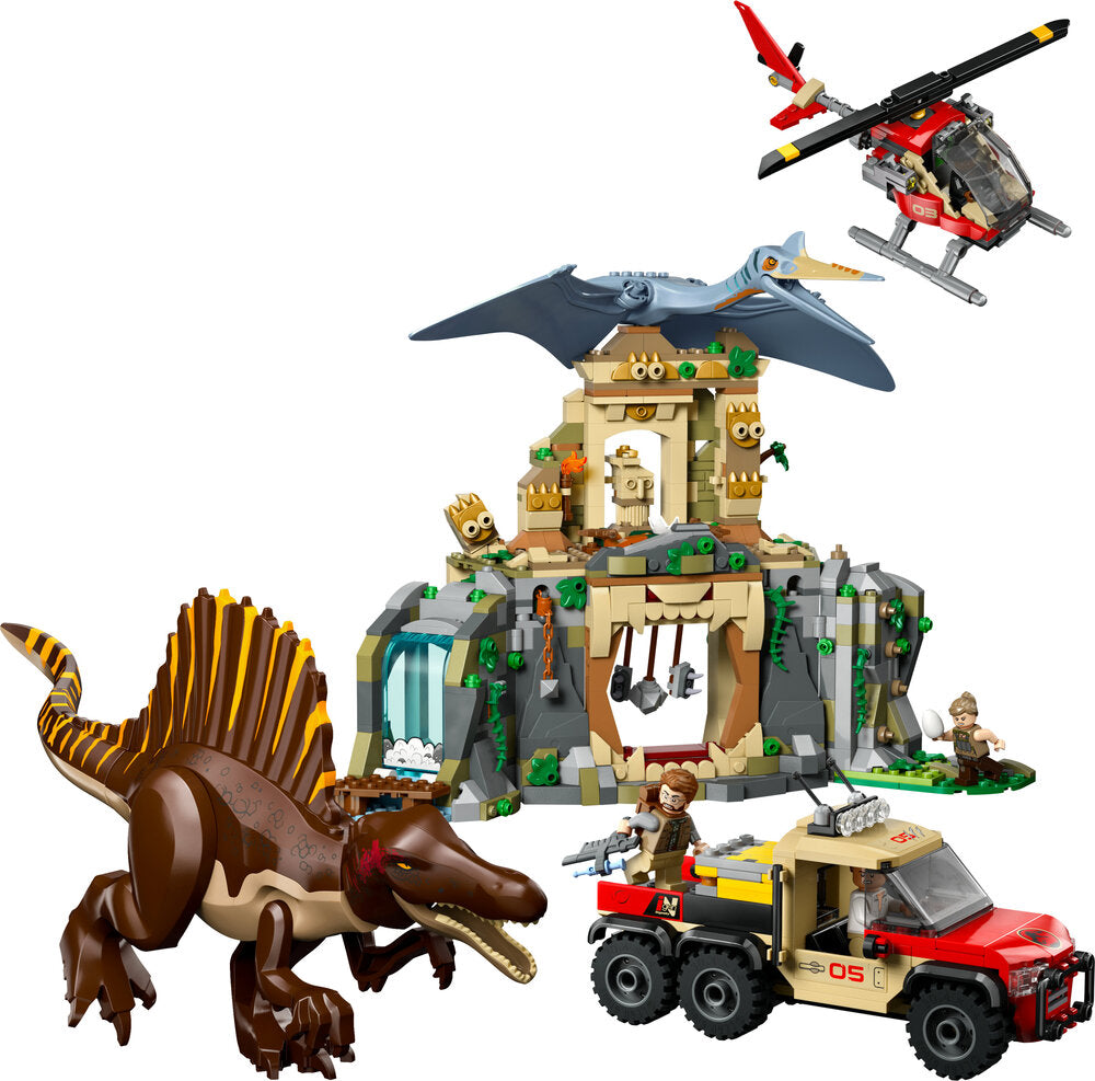 76976 LEGO Jurassic World Luftmission: Spinosaurus og quetzalcoatlus