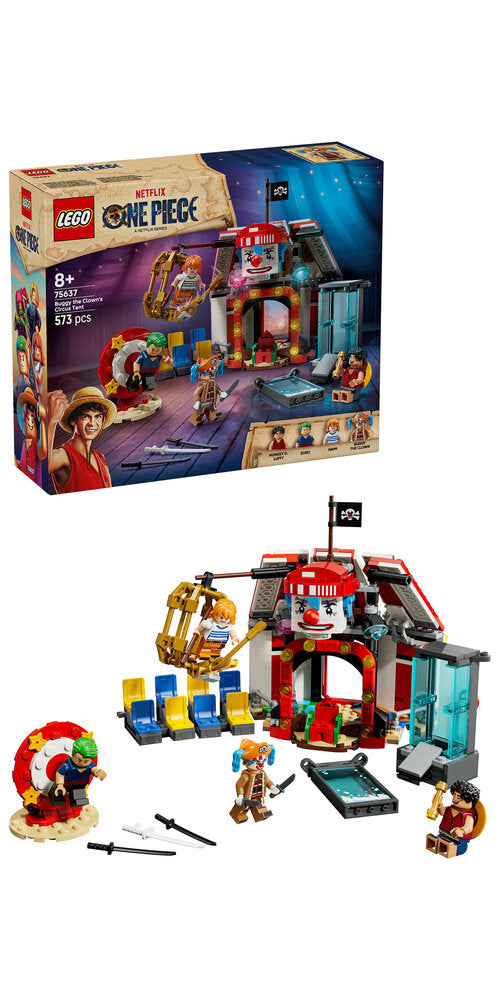 75637 LEGO ONE PIECE Klovnen Buggys cirkustelt