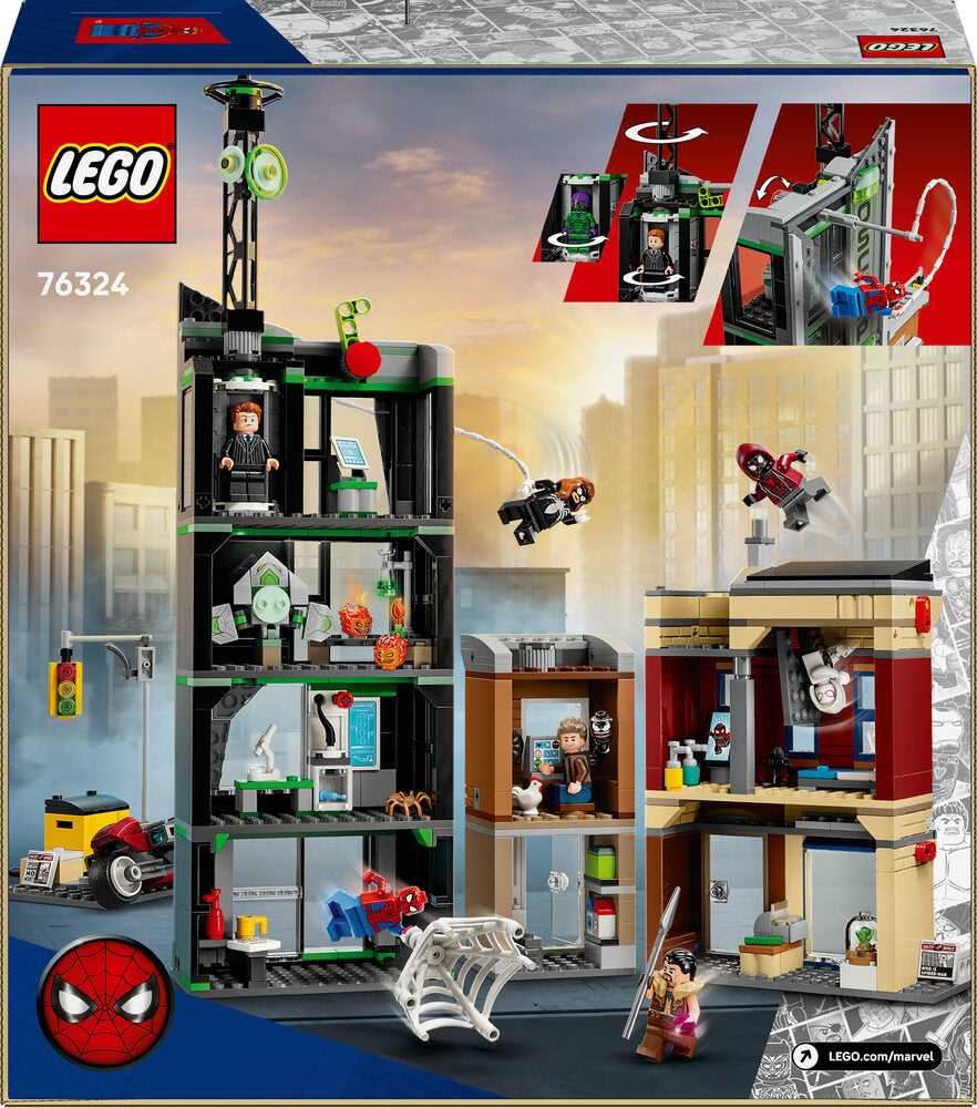 76324 LEGO Super Heroes Spider-Man mod Oscorp