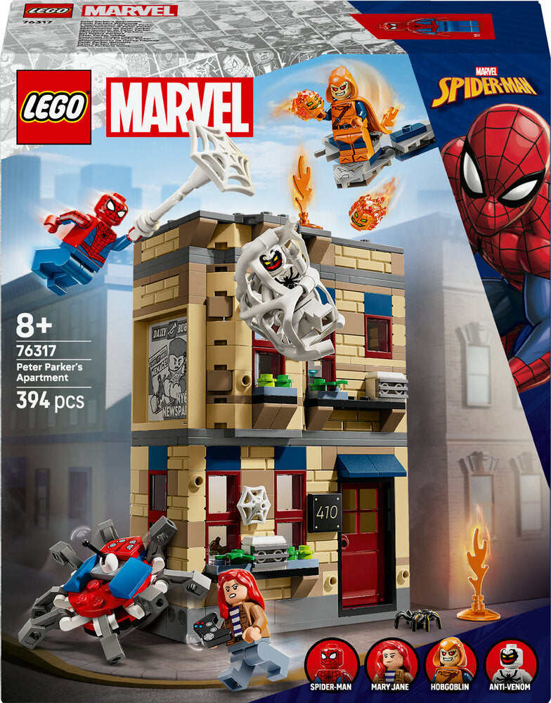 76317 LEGO Super Heroes Peter Parkers lejlighed