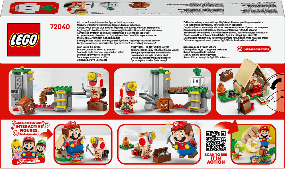 72040 LEGO Super Mario Captain Toads lejr