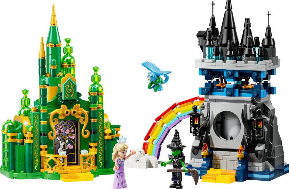 75689 LEGO Wicked Emerald City og Kiamo Ko-slottet