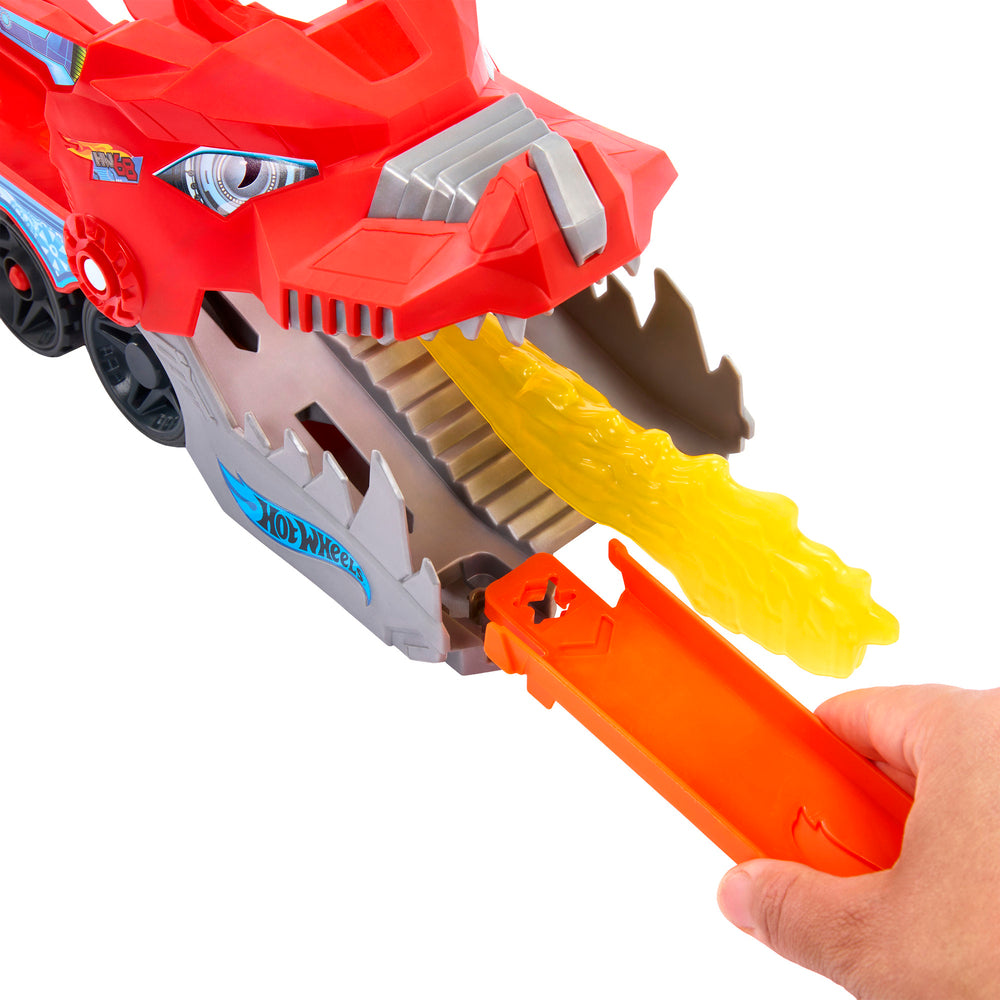 Hot Wheels City Ultimativt Dobbelt Drage-Transporter