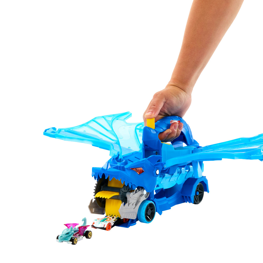Hot Wheels City Ultimativt Dobbelt Drage-Transporter