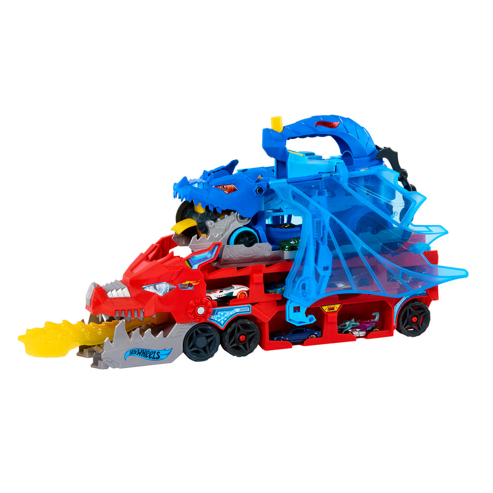 Hot Wheels City Ultimativt Dobbelt Drage-Transporter