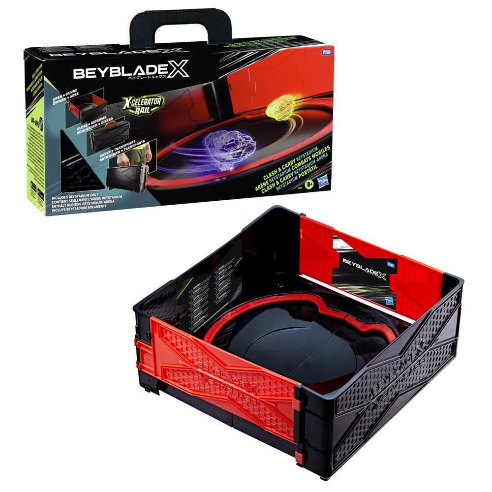 Beyblade X Beystadium Clash and Carry Beystadium