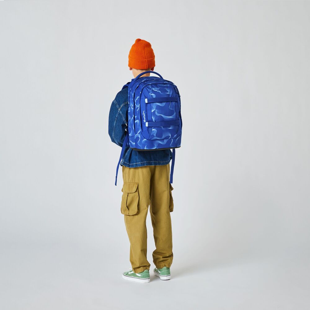 Skoletaske Satch Vibrant Blue
