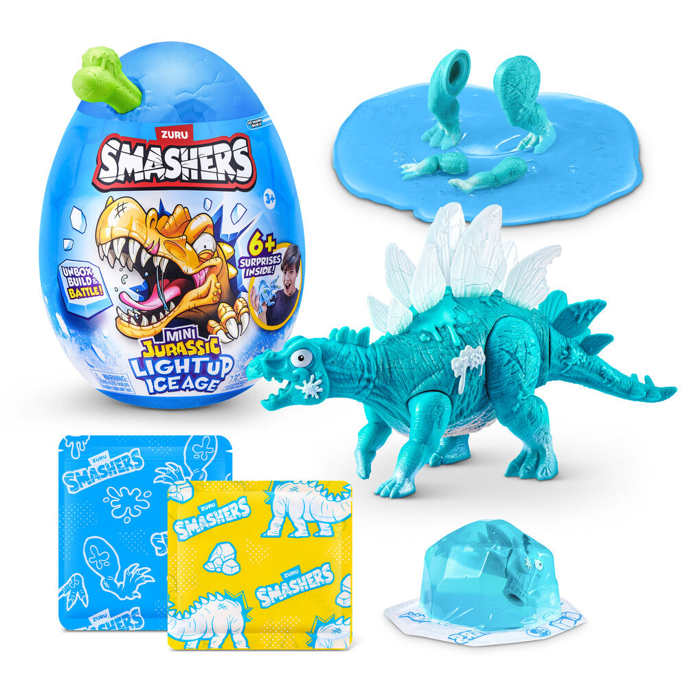 SMASHERS EGG JURASSIC LIGHT UP ICE AGE LILLE ass