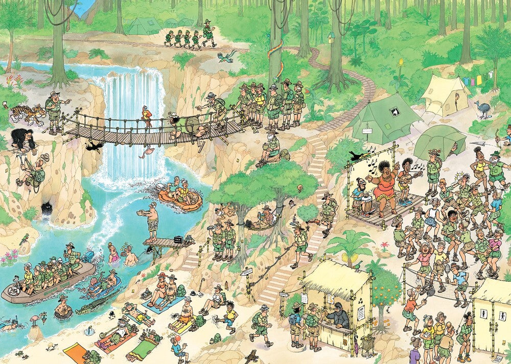 Puslespil JvH Jungle Tour 1000 brikker