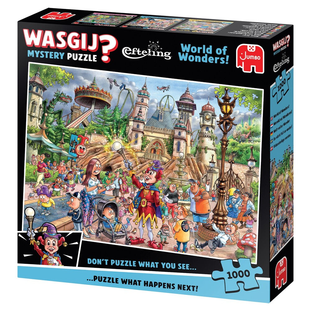 Puslespil Wasgij Mystery Efteling World of Wonders! 1000 brikker