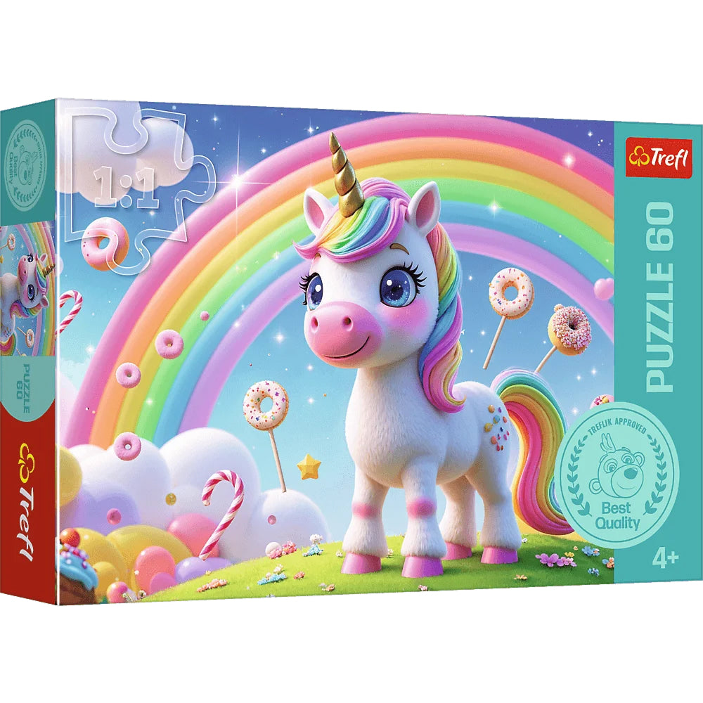 Puslespil Candys world 60 brikker