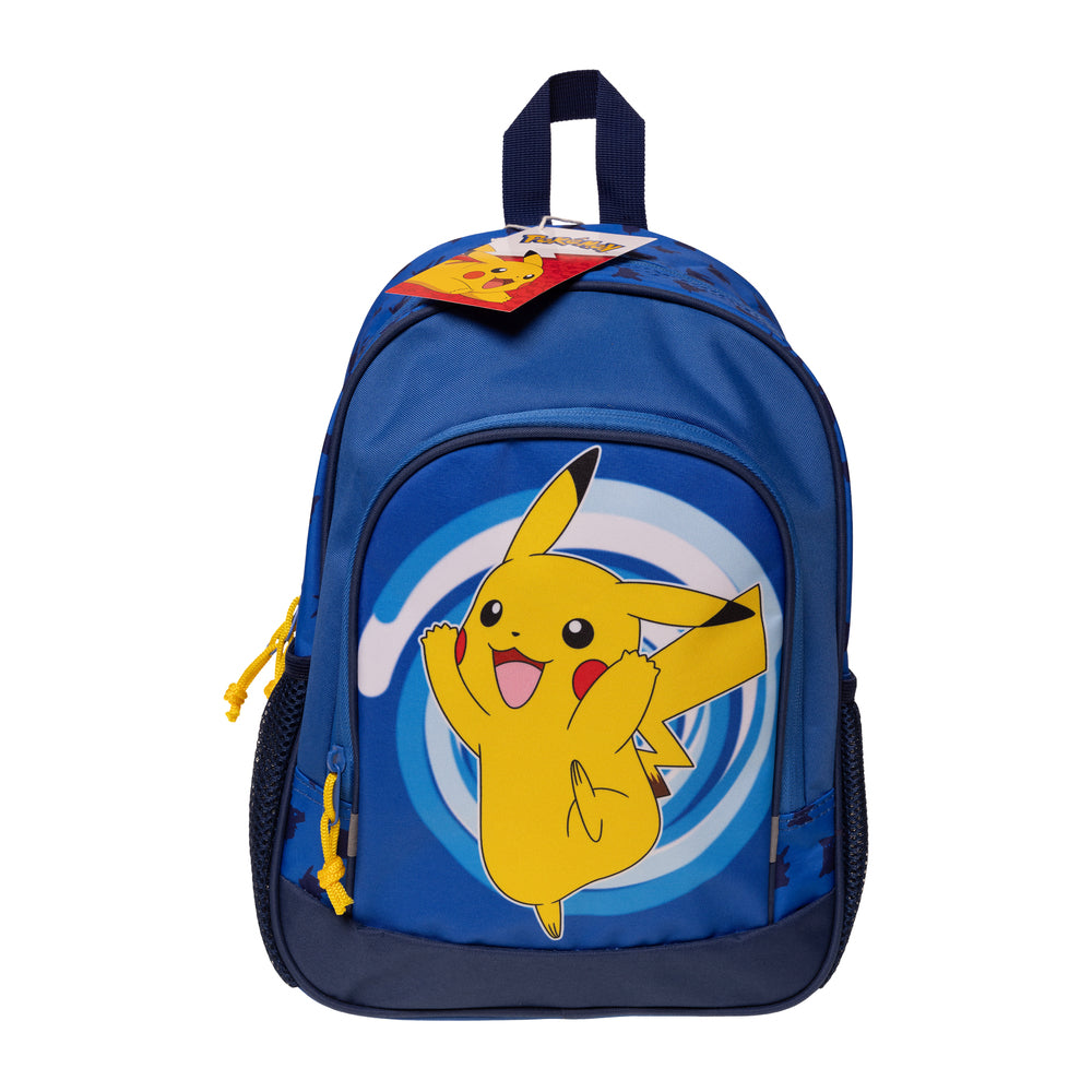 Pokémon junior rygsæk med 2 front lommer og 2 lommer i mesh