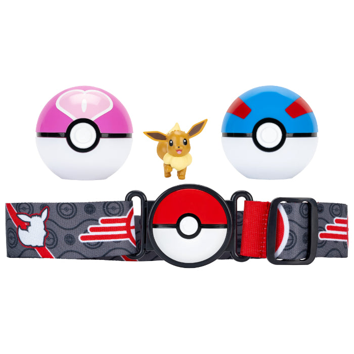 Pokemon clip n go belt set Eevee