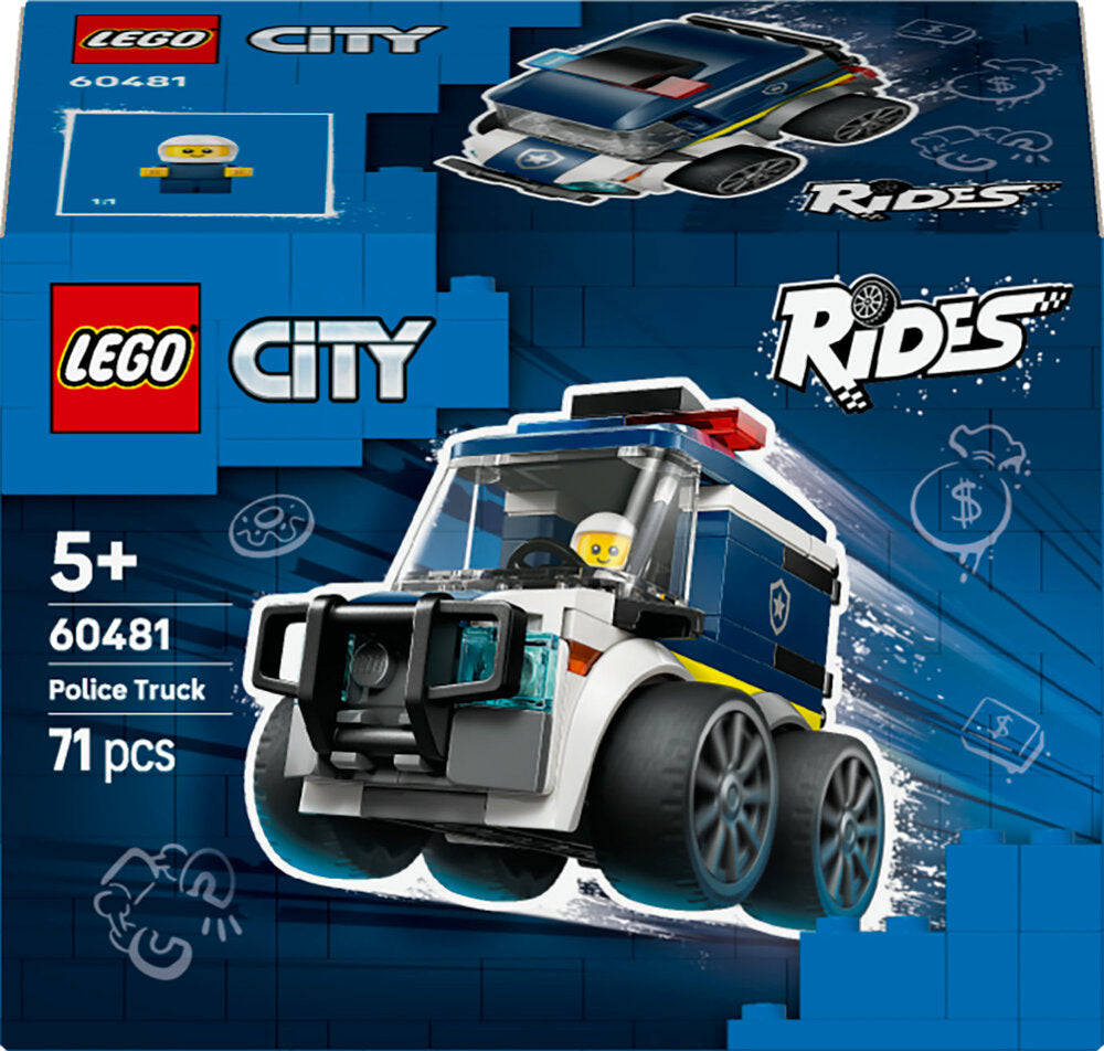 60481 LEGO City Motorer – Politivogn