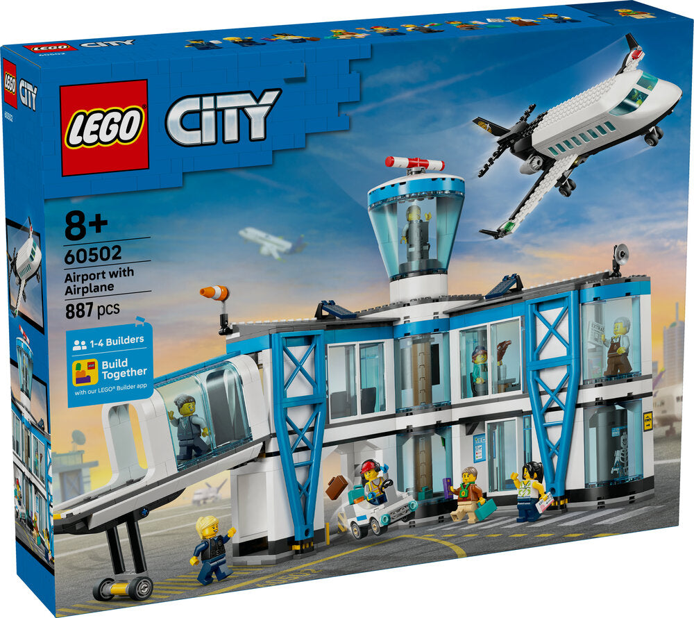 60502 LEGO City Lufthavn med fly