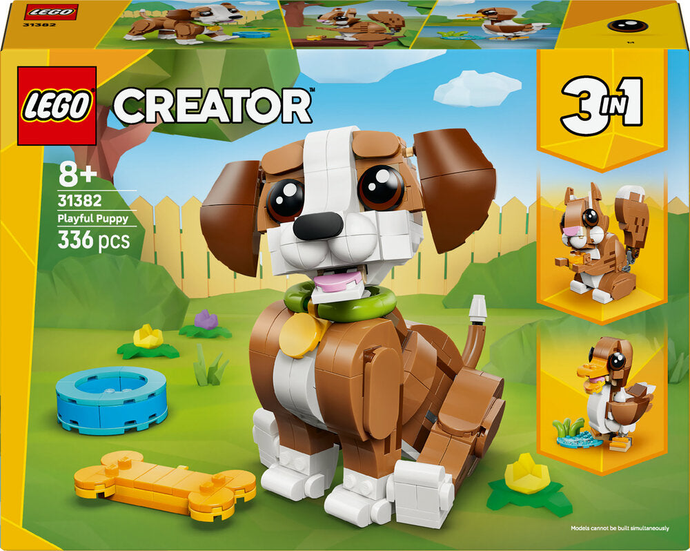 31382 LEGO Creator Søde dyr: Legesyg hundehvalp