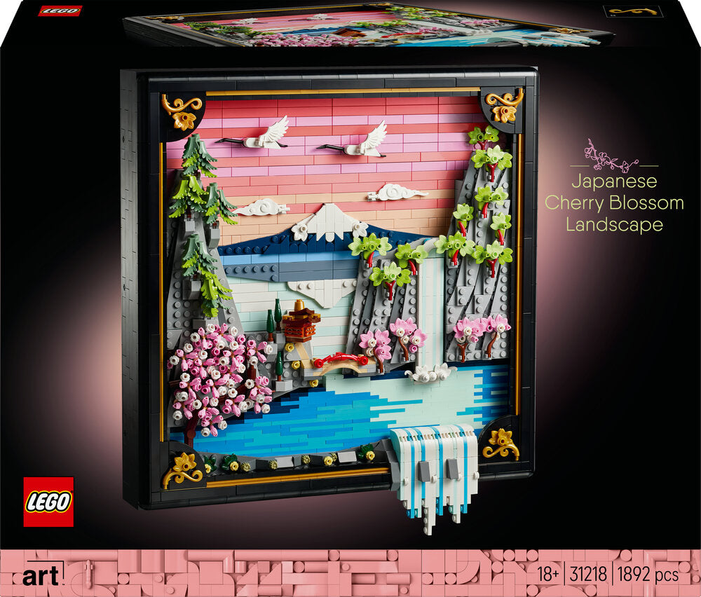 31218 LEGO ART Japansk landskab med kirsebærblomster