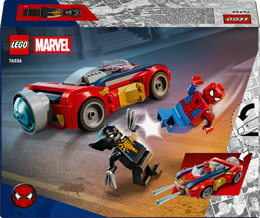76336 LEGO Super Heroes Marvel Spider-Man-bil mod venomiseret Wolverine