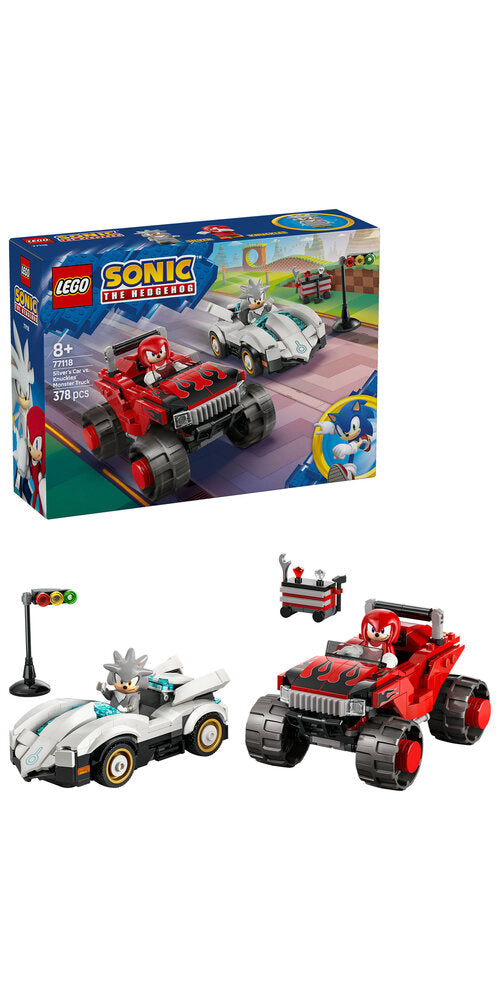 77118 LEGO Sonic Silvers bil mod Knuckles' monstertruck