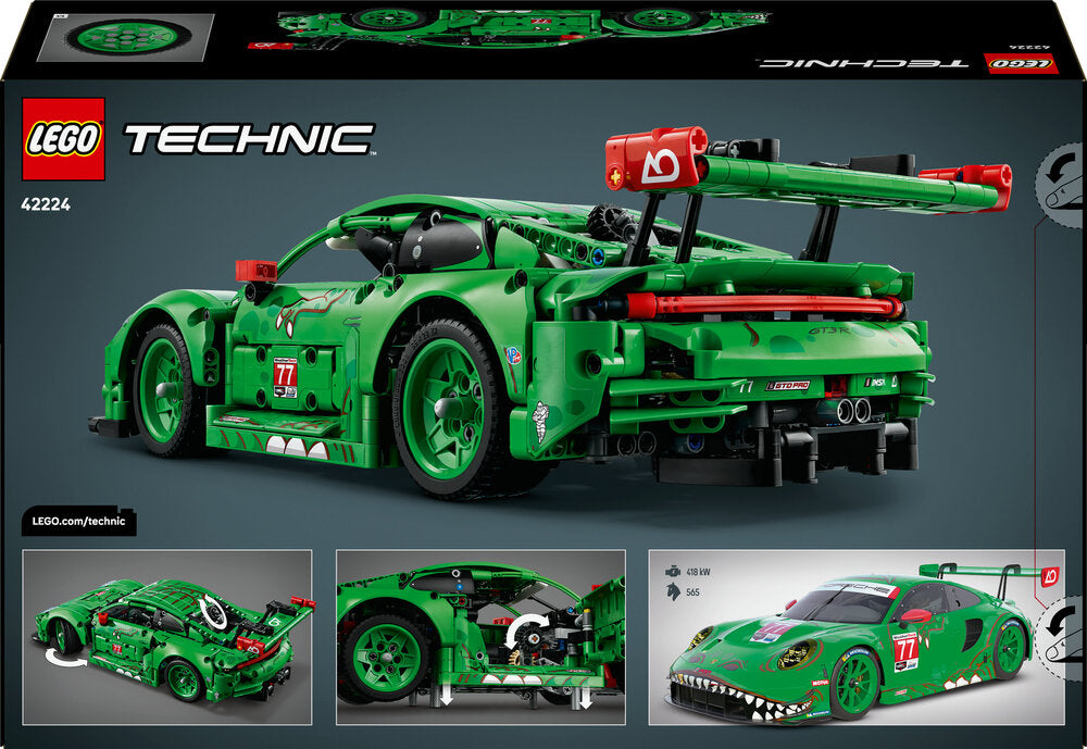 42224 LEGO Technic Porsche 911 GT3 R REXY AO Racing-racerbil