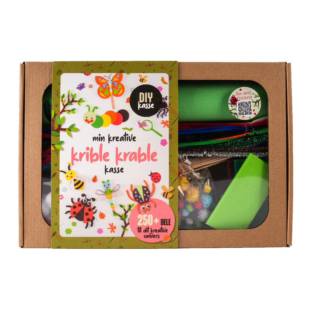 Krea Hobbyboks Diy Kriblekrable M/250 Dele