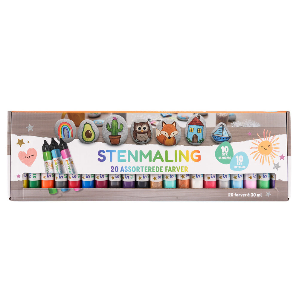 Stenmaling 20 STK 30ml