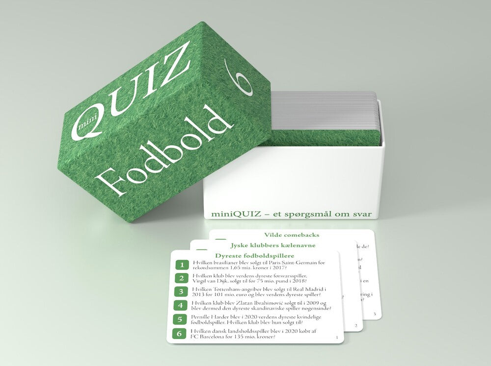 miniQUIZ - Fodbold