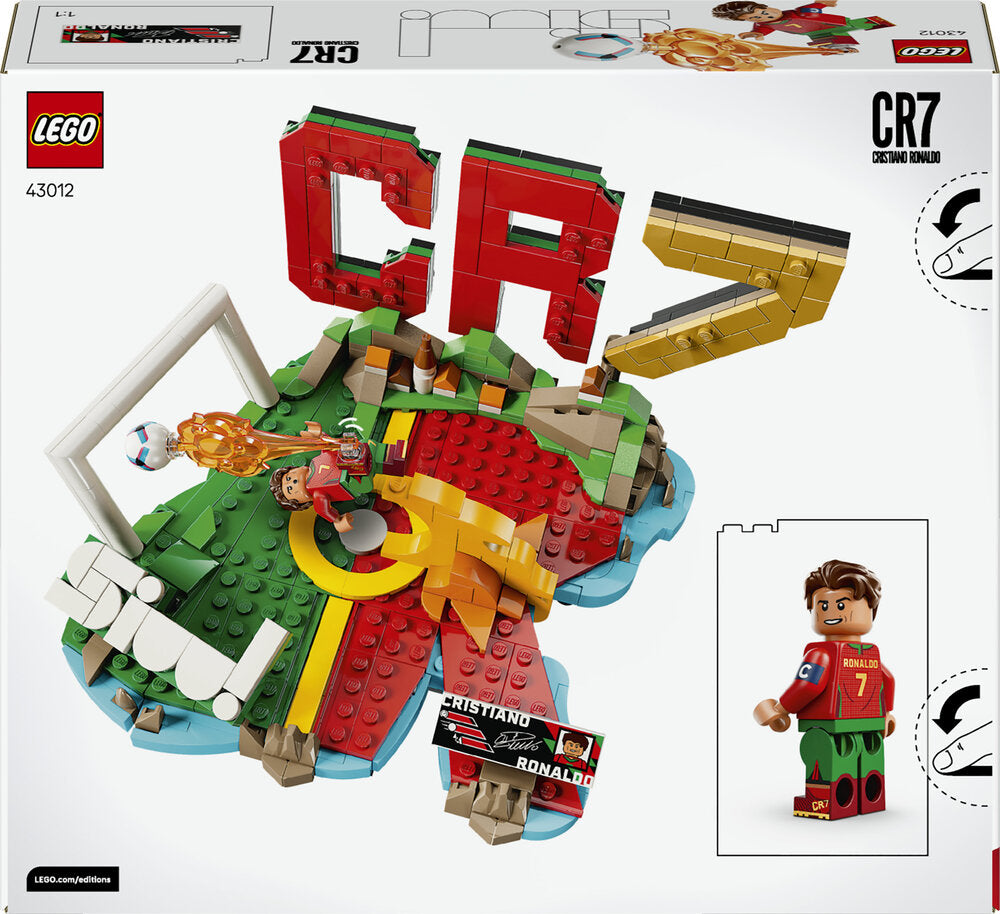 LEGO Editions Football 43012 Cristiano Ronaldo – fodboldhøjdepunkter
