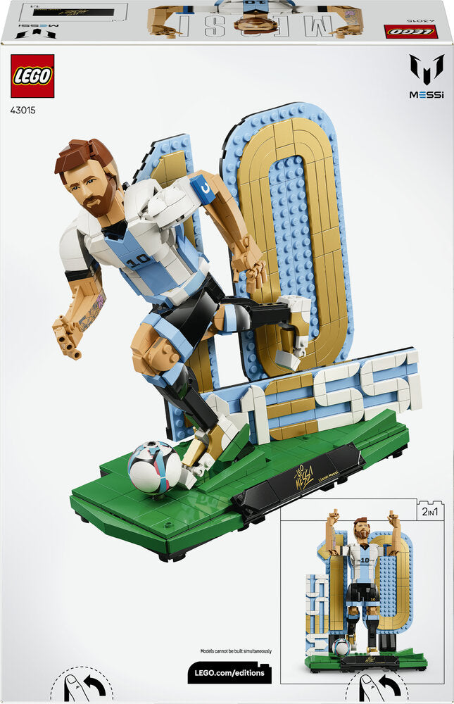 LEGO Editions Football 43015 Lionel Messi – fodboldlegende