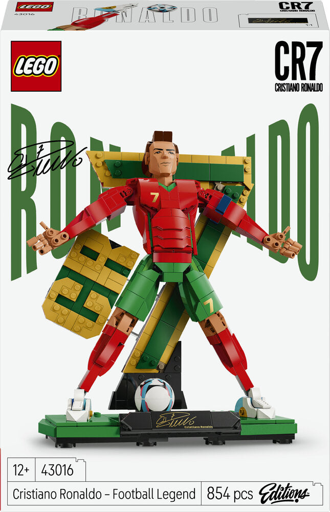 LEGO Editions Football 43016 Cristiano Ronaldo – fodboldlegende