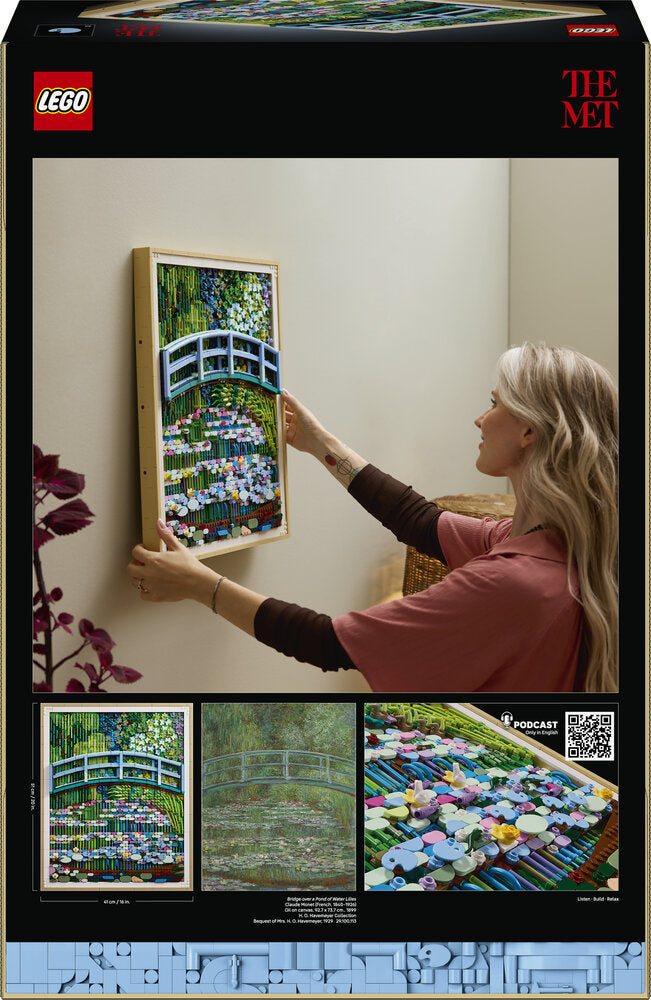 LEGO ART 31220 Claude Monet – Den japanske bro over åkandedammen