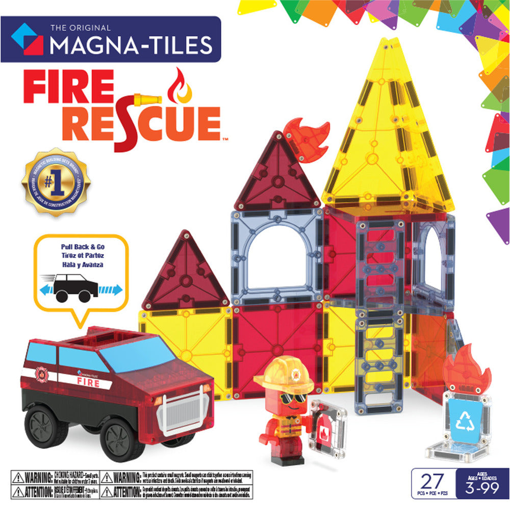 Magna-Tiles Fire rescue 27 dele