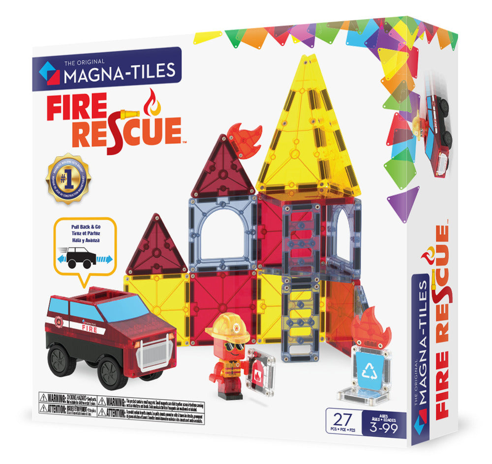 Magna-Tiles Fire rescue 27 dele