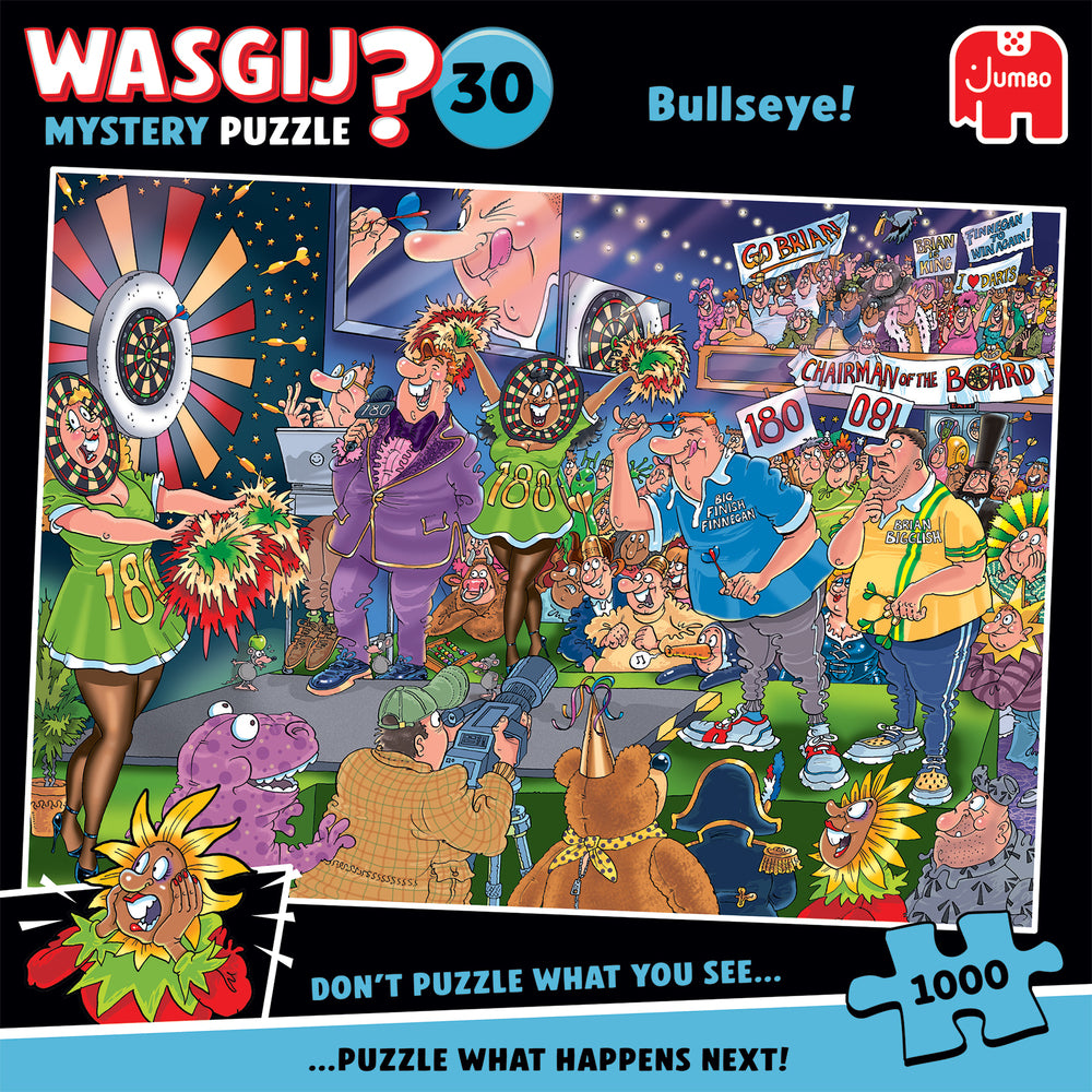 Puslespil Wasgij Mystery 30 Bullseye! 1000 brikker